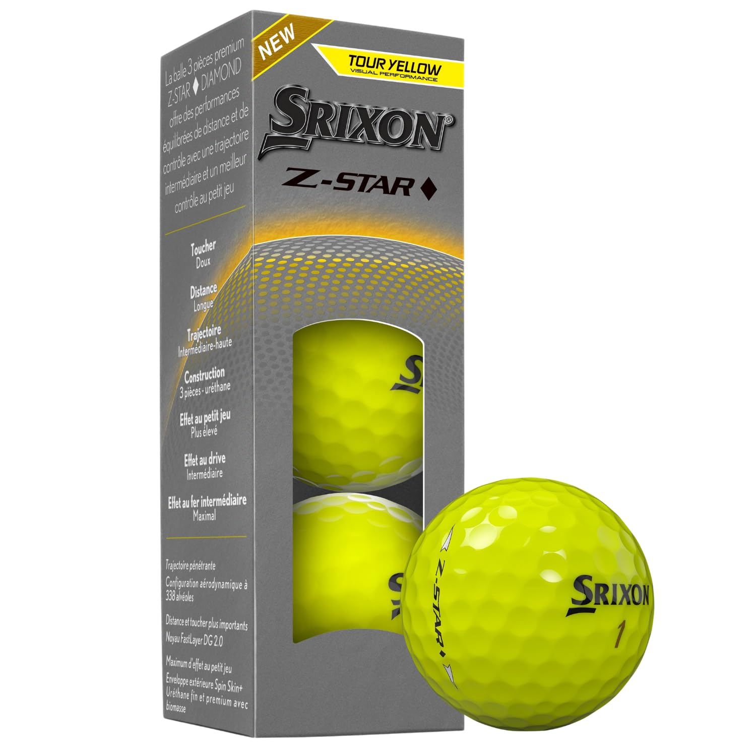 Amazon.co.jp: Srixon Z-Star ダイヤモンドゴルフボール、ダイヤモンド